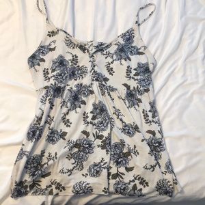 Floral tank top